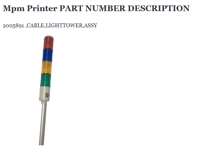 Mpm Printer Light Tower