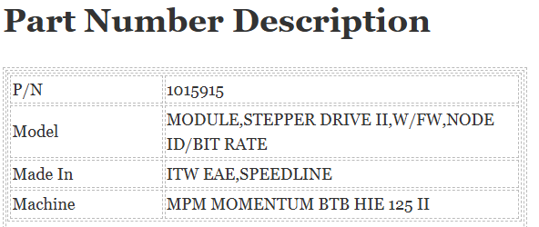 Mpm Printer Node ID 1015915