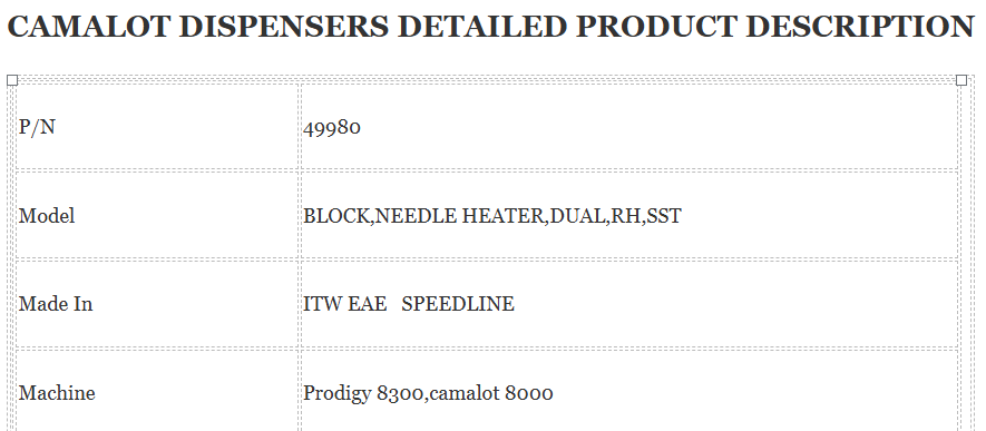 Camalot Heater 49980