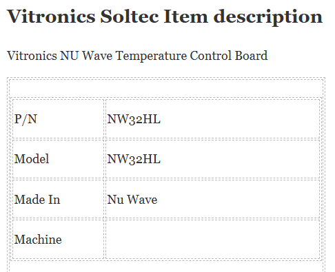 NuWave NW32HL