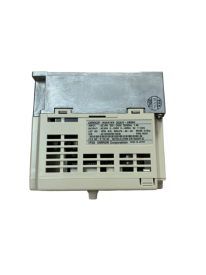 3G3JV-AB004 Omron 3G3JV-AB004 Inverter – 0.55kW, 220V AC drive for precise motor speed control in industrial applications.