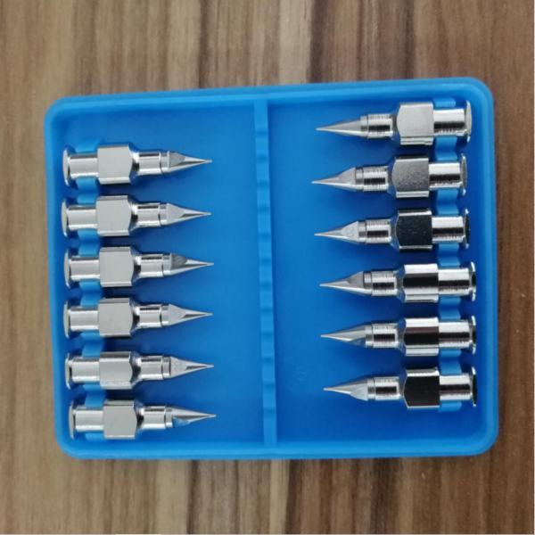 HN-0.2N Musashi Engineering HN-0.2N Musashi Engineering nozzle, 0.2mm ID, precision tip for micro dispensing.