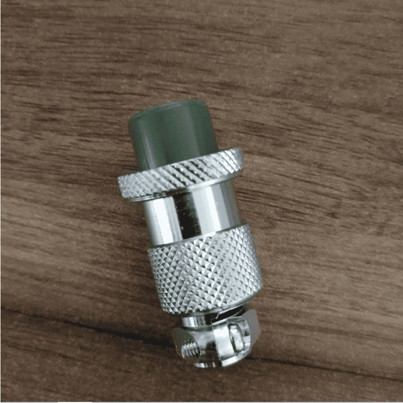 Musashi MC-1604P dispensing metal connector, compatible with various dispensers.