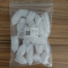 MLP-50E Musashi Engineering white wiper plunger for fluid dispenser system.