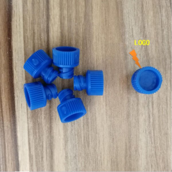 NC-7E Musashi Engineering NC-7E needle cap, knurled type for dispenser needles.