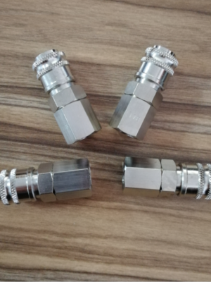 Musashi QS-2N pneumatic quick joint for dispenser, original air connector fitting.