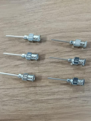 Musashi SNA-18G-B metal needle for dispenser, gauge 18, original dispensing part.