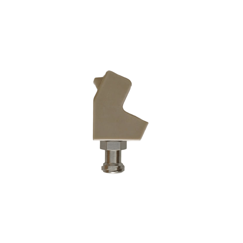 Close-up of Vermes 1010026 PEEK Cartridge Base CC, ideal for secure cartridge mounting.